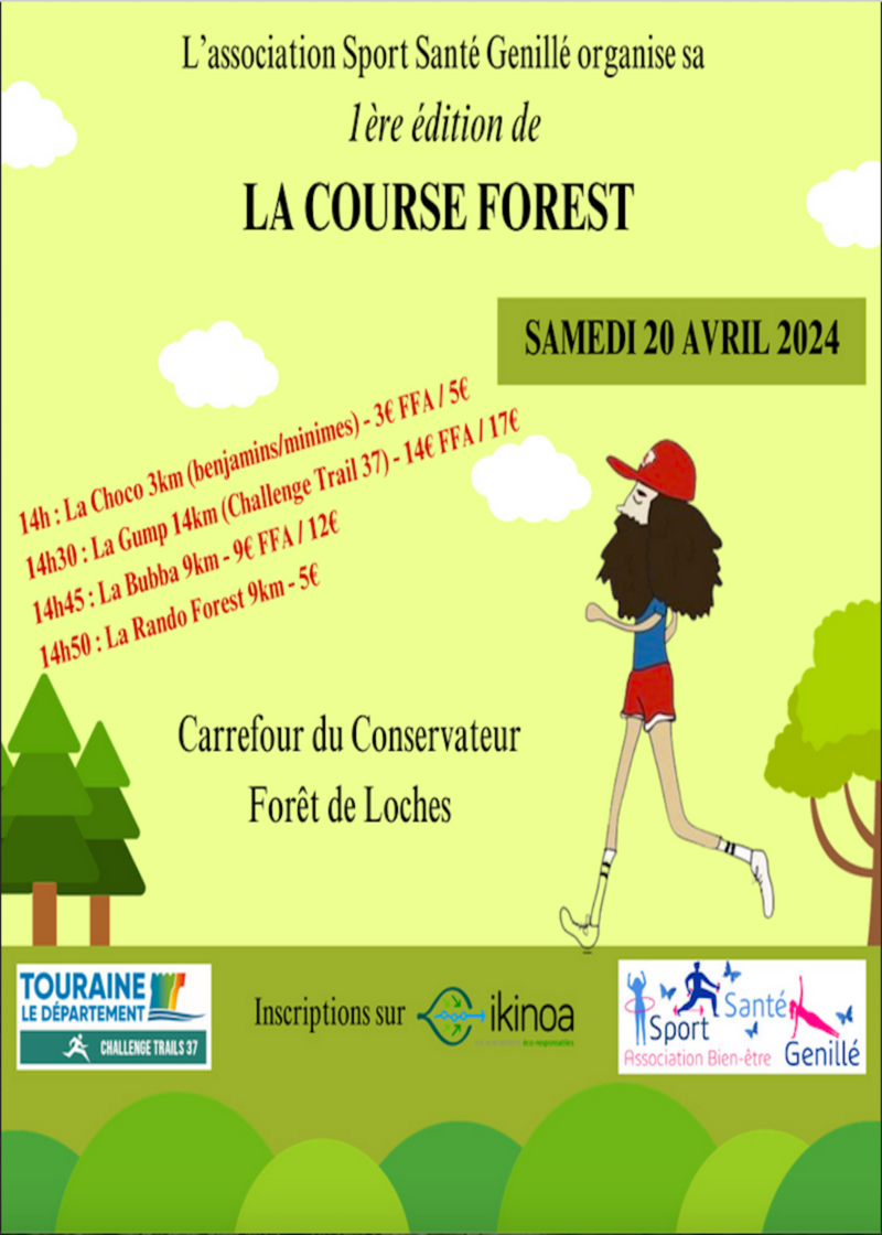 La course forest