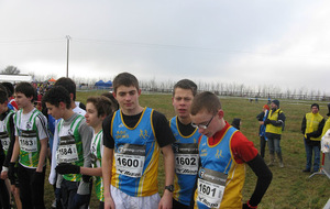 Résultats challenge cross 2012-2013 Benjamins Minimes