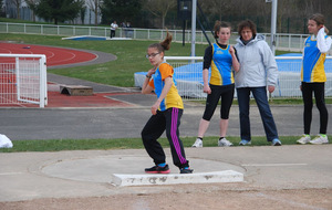 Résultats Championnat départemental sur piste BE/MI à Joué les Tours