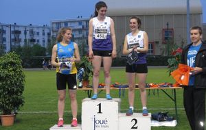 Résultats Meeting 1/2 fond et fond BE à VE de Joué les Tours le vendredi 24/04