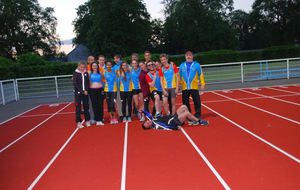 Résultats du 1er tour Interclubs à Tours du 09/05/15