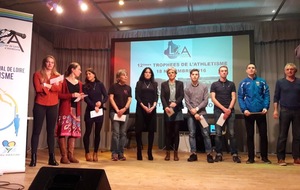 Remise des trophées de l'athlé 2017