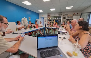 Réunion des entraîneurs