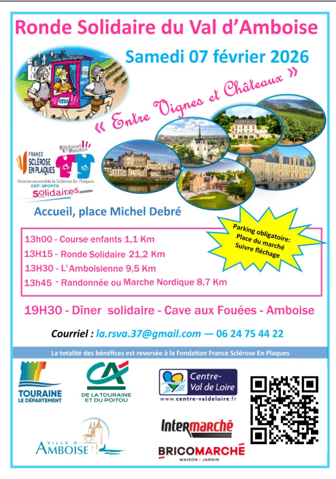 9ème ronde Solidaire du Val d'Amboise