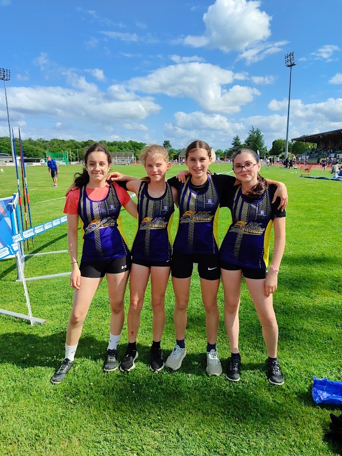 Championnats régionaux de triathlon U14 à Vineuil