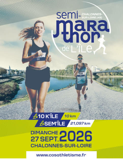 semi-marathon de l'Ile (Chalonnes sur Loire)