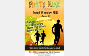 Festi run du Véron , Avoine-Beaumont