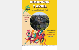 1er trail Urbain de Montlouis