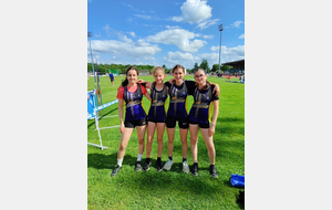 Championnats régionaux de triathlon U14 à Vineuil