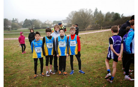 Résultats Championnat départemental de cross à Château-Renault