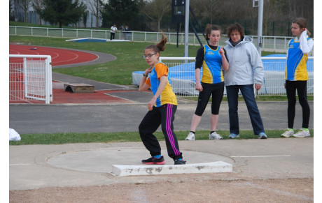 Résultats Championnat départemental sur piste BE/MI à Joué les Tours