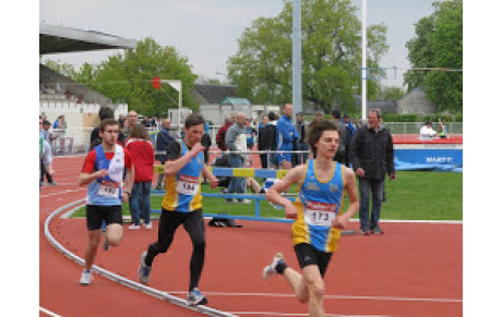 Le 27/04 :Résultats Championnat départemental sur piste CA à SE à Tours