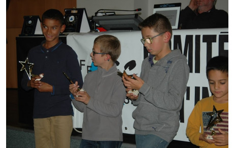 Récompensés jeunes saison 2015-2016 