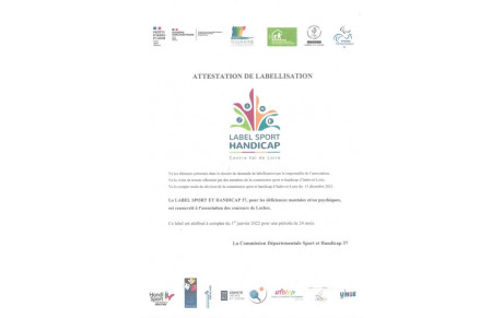 Label sport handicap